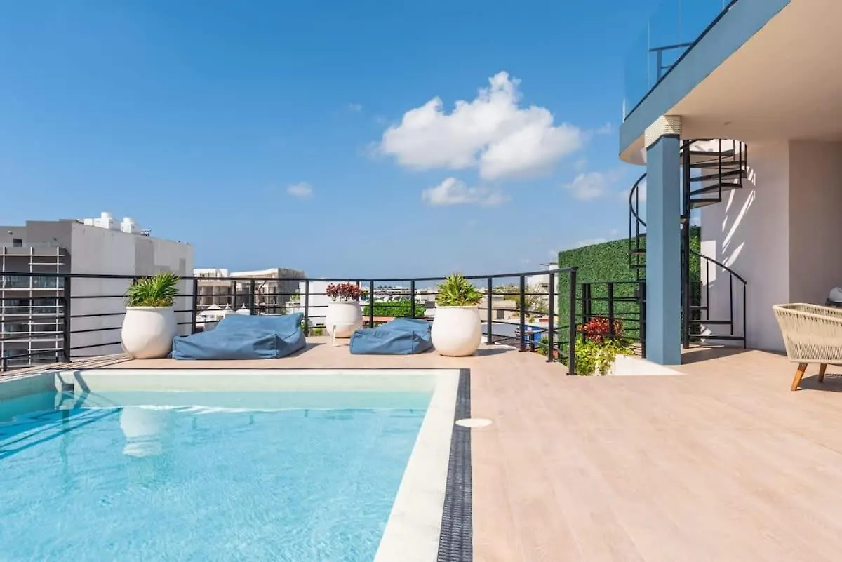 Luxury Room, Ocean View From Balcony And Rooptop Playa del Carmen